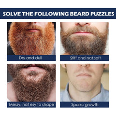 Organic Beard Growth Oil Hydrating Grooming Essence