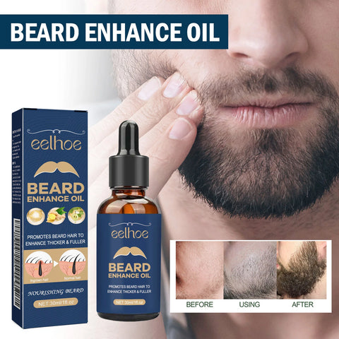 Organic Beard Growth Oil Hydrating Grooming Essence