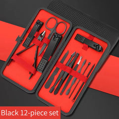 Portable Nail Clipper Manicure Pedicure Tool Set