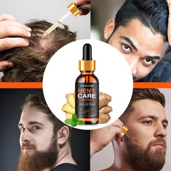 Men Beard Growth Essential Oil Moisturizing Grooming Care