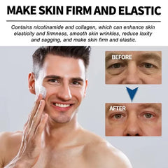 Retinol Eye Cream for Men Anti-Wrinkle Dark Circle Care