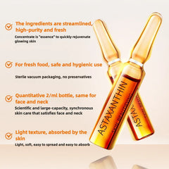 Astaxanthin Anti-Wrinkle Brightening Facial Ampoule Set 28PCS