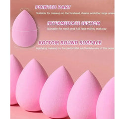 20PCS Mini Finger Puff Makeup Sponge Blender Set