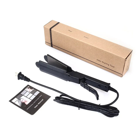 Ceramic Ionic Hair Straightener with Adjustable Temperature