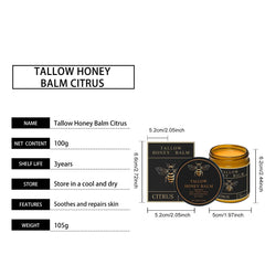 Tallow Honey Glow Hydrating Firming Face & Body Cream