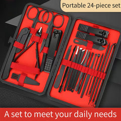 Portable Nail Clipper Manicure Pedicure Tool Set
