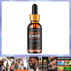 Men Beard Growth Essential Oil Moisturizing Grooming Care