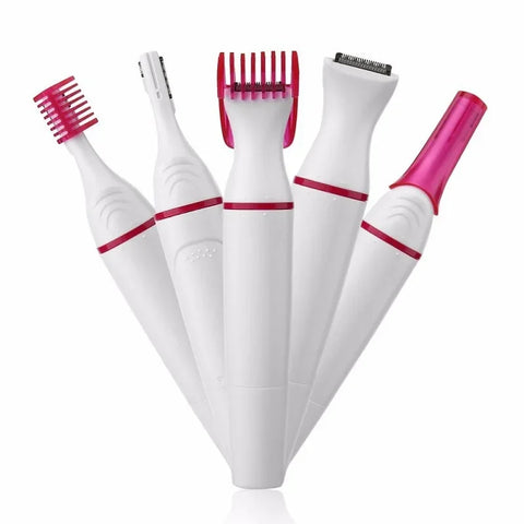 5 In 1 Women Epilator & Electric Hair Removal Set
