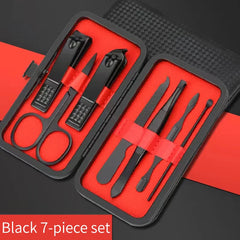 Portable Nail Clipper Manicure Pedicure Tool Set