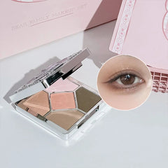 7PC Matte Lip Makeup Gift Set with Eyeshadow & Blush