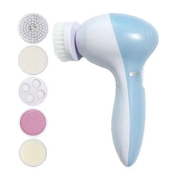 5 In 1 Electric Facial Cleansing Brush Spa Massager