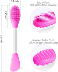 30 Pack Silicone Facial Cleansing & Exfoliating Brush Set