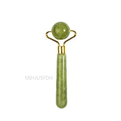 Natural Jade Roller & Gua Sha Facial Massage Set