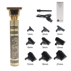 Professional T9 Metal Beard & Hair Trimmer Machine