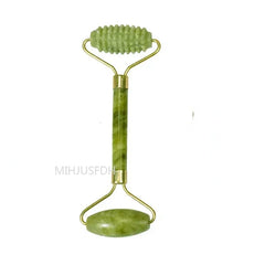 Natural Jade Roller & Gua Sha Facial Massage Set