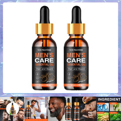 Men Beard Growth Essential Oil Moisturizing Grooming Care