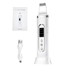 Ultrasonic Skin Scrubber Blackhead Remover Facial Cleanser