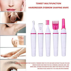 5 In 1 Women Epilator & Electric Hair Removal Set