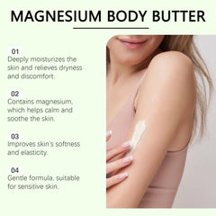 Shea Butter Magnesium Nourishing Body Lotion Cream