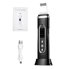 Ultrasonic Skin Scrubber Blackhead Remover Facial Cleanser