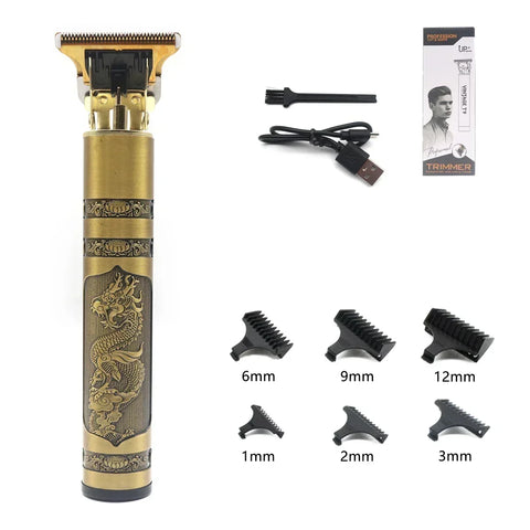 Professional T9 Metal Beard & Hair Trimmer Machine