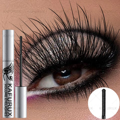 Black Silk Fiber Waterproof Lengthening Volumizing Mascara