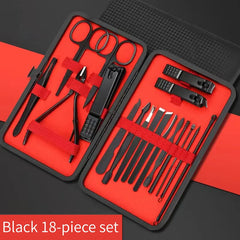 Portable Nail Clipper Manicure Pedicure Tool Set
