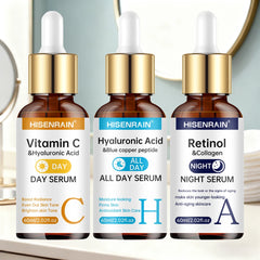 Vitamin C Retinol & Hyaluronic Acid Anti-Aging Serum Duo