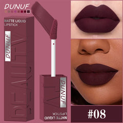Matte Velvet Waterproof Non-Transfer Lipstick & Lip Gloss