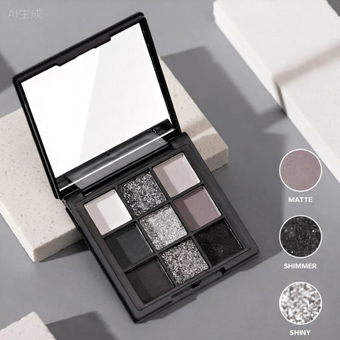9 Color Smoky Waterproof Long Lasting Eyeshadow Palette