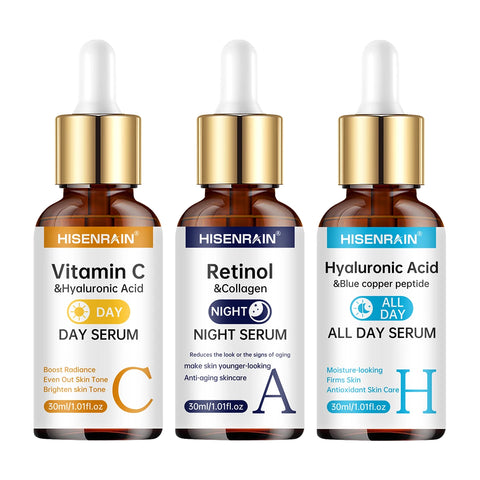 Vitamin C Retinol & Hyaluronic Acid Anti-Aging Serum Duo