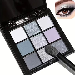 9 Color Smoky Waterproof Long Lasting Eyeshadow Palette