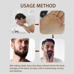 Men’s Beard Growth Oil Softening & Nourishing Beard Care
