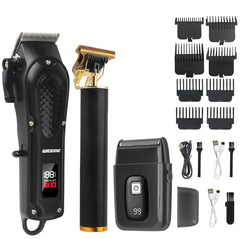 T9 Vintage Rechargeable Hair & Beard Trimmer Kit
