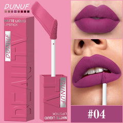 Matte Velvet Waterproof Non-Transfer Lipstick & Lip Gloss