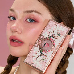 Strawberry Cupid Facial Palette Blush Eyeshadow Highlighter Set