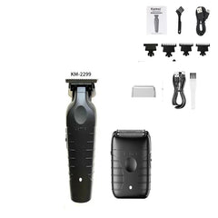 Professional Hair Clipper & Blade Shaver Trimmer Kit
