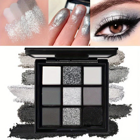 9 Color Smoky Waterproof Long Lasting Eyeshadow Palette