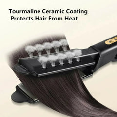 Ceramic Ionic Hair Straightener with Adjustable Temperature