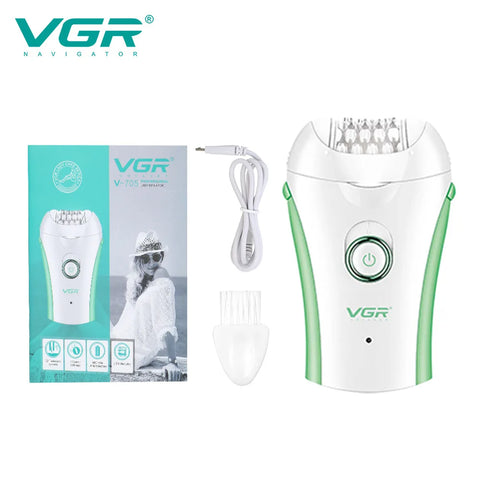 VGR Rechargeable Portable Electric Epilator Hair Remover