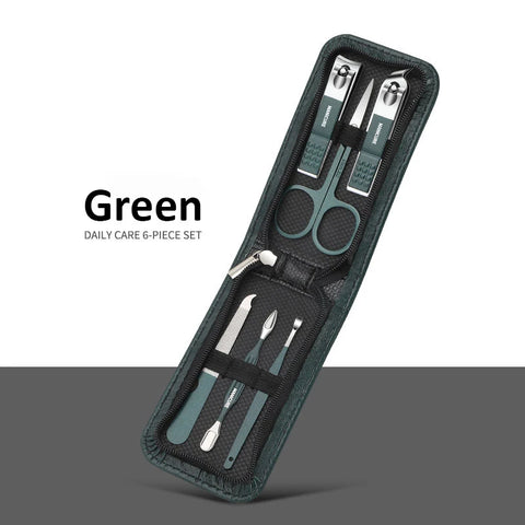 Professional Nail Care Manicure Pedicure Kit with Travel Case