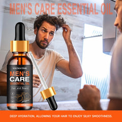 Men Beard Growth Essential Oil Moisturizing Grooming Care