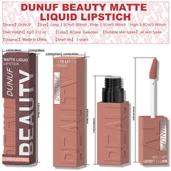 Matte Velvet Waterproof Non-Transfer Lipstick & Lip Gloss