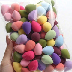 20PCS Mini Finger Puff Makeup Sponge Blender Set