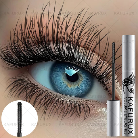 Black Silk Fiber Waterproof Lengthening Volumizing Mascara