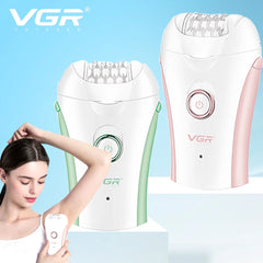 VGR Rechargeable Portable Electric Epilator Hair Remover