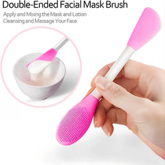 30 Pack Silicone Facial Cleansing & Exfoliating Brush Set