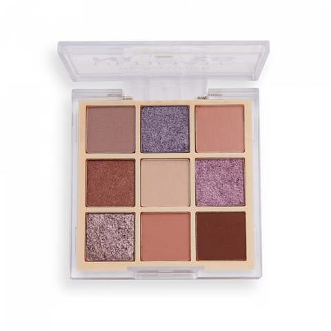 Paleta tieňov Makeup Revolution Lisovaný mix povrchových úprav (5057566437110)